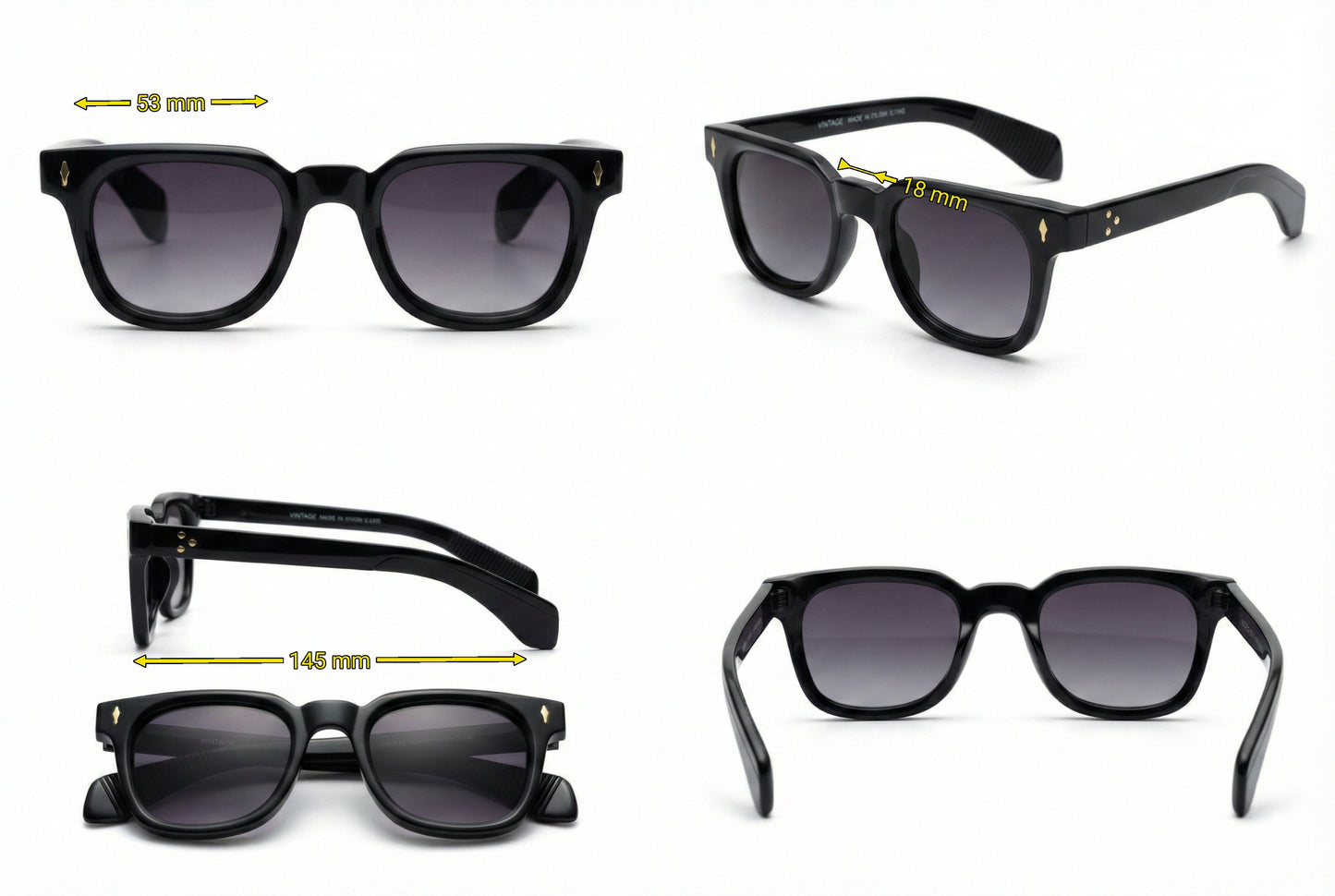 Classic Black Sunglasses