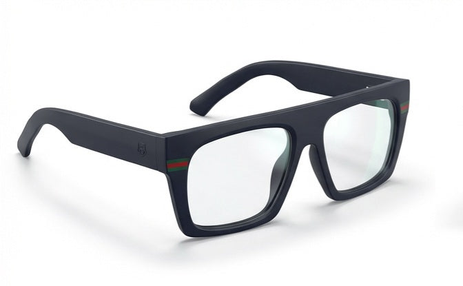 Black Square Eyeglasses Frame