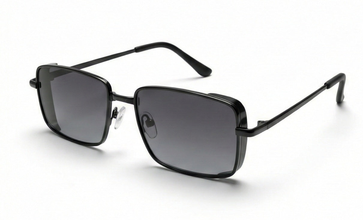 Gold Square Sunglasses