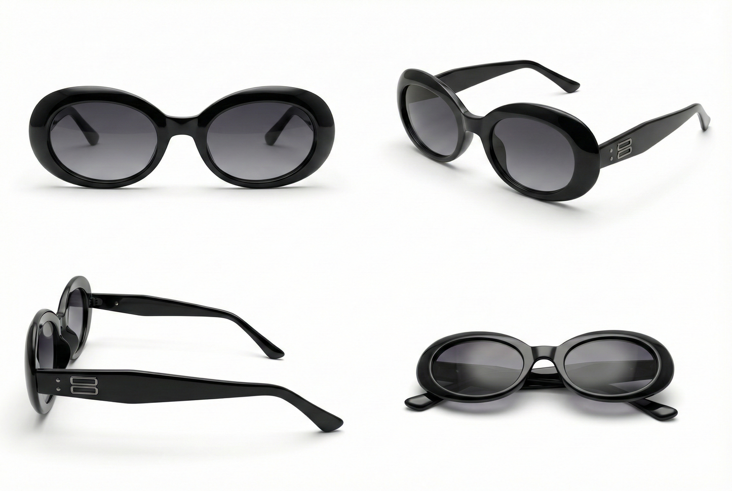 Black Round Sunglasses