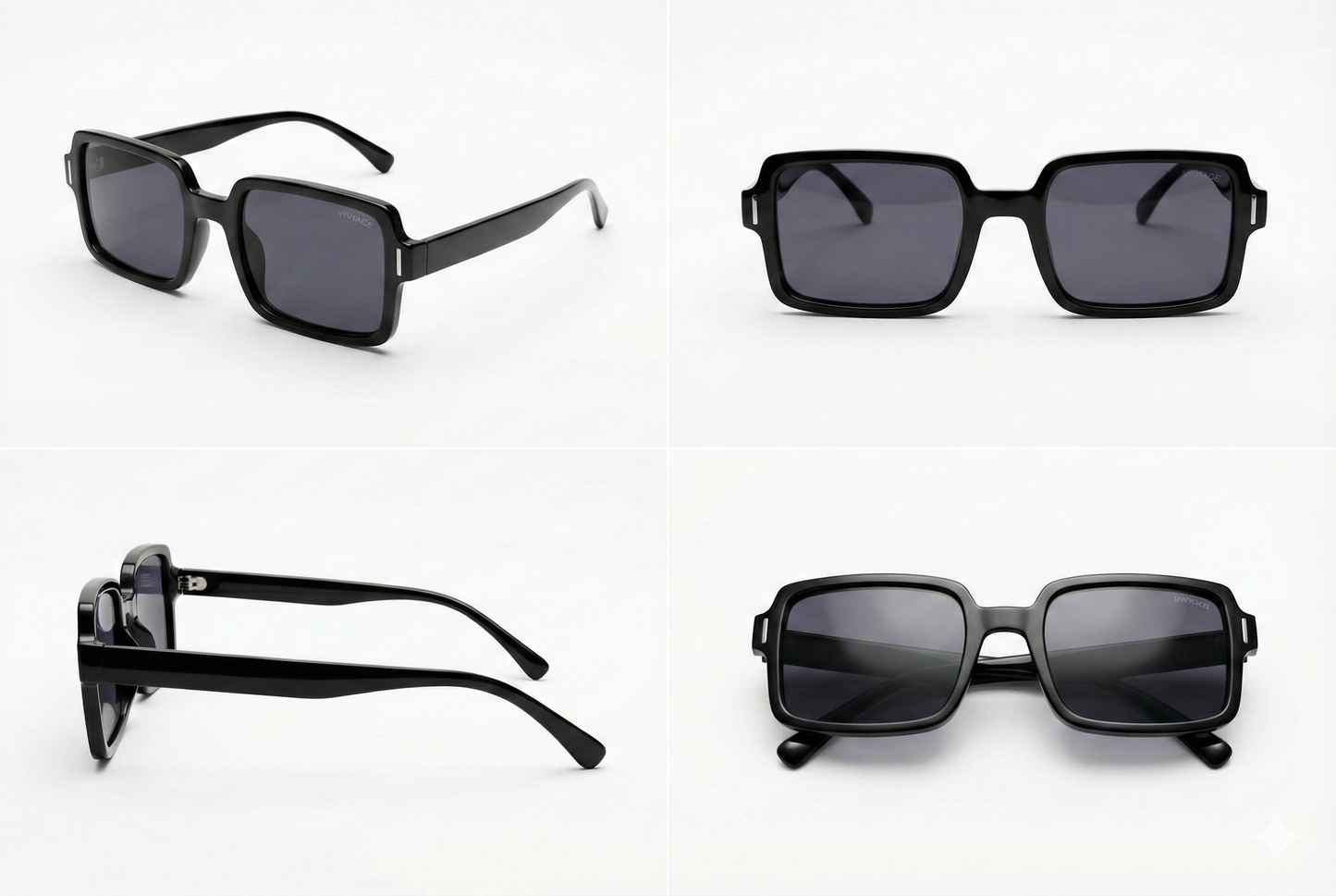 Black Square Sunglasses