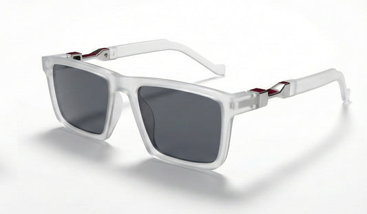 Clear Square Sunglasses