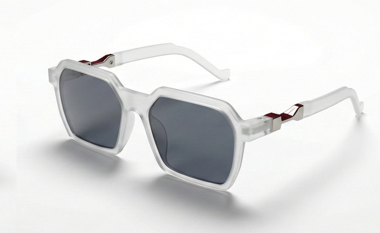 Clear Square Sunglasses