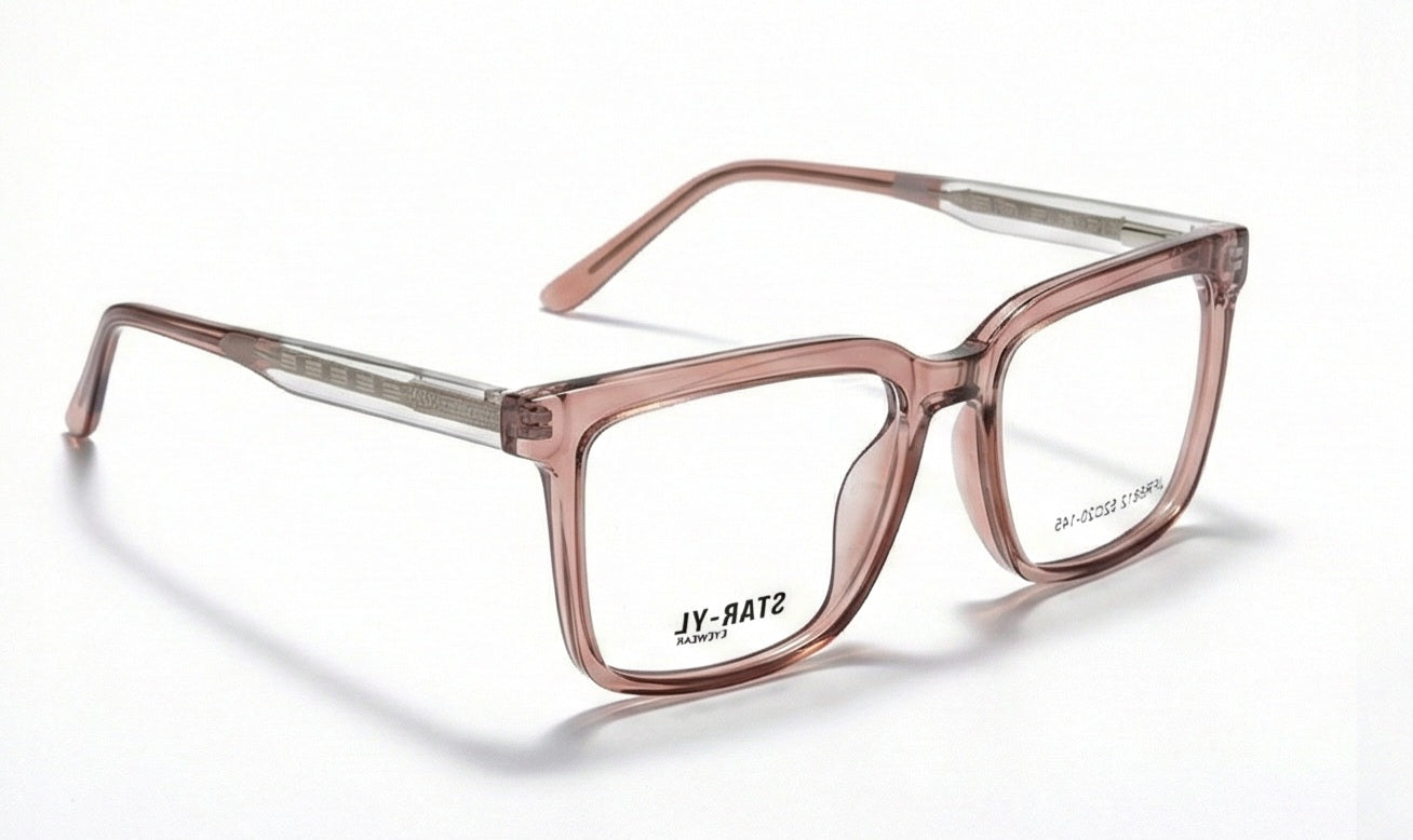 Blush Square Optical Frames