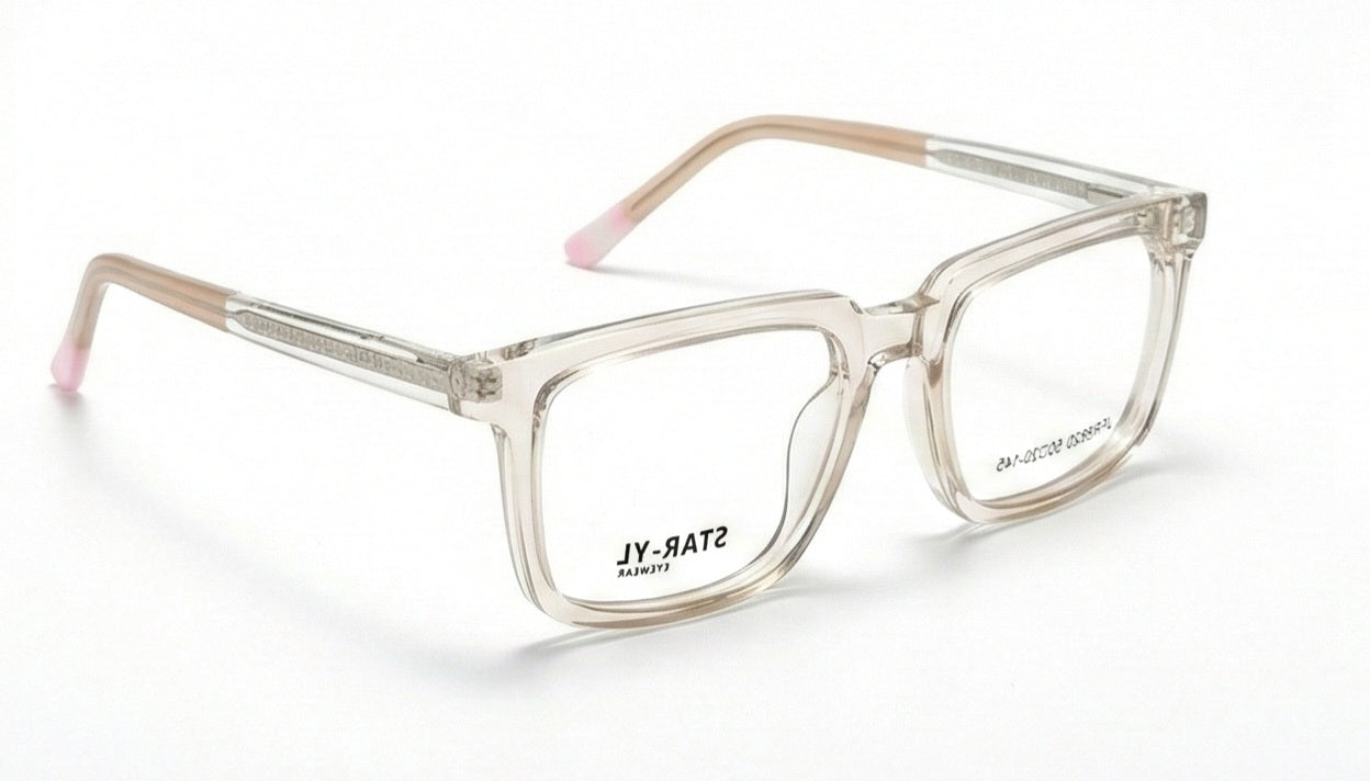 Blush Square Optical Frames