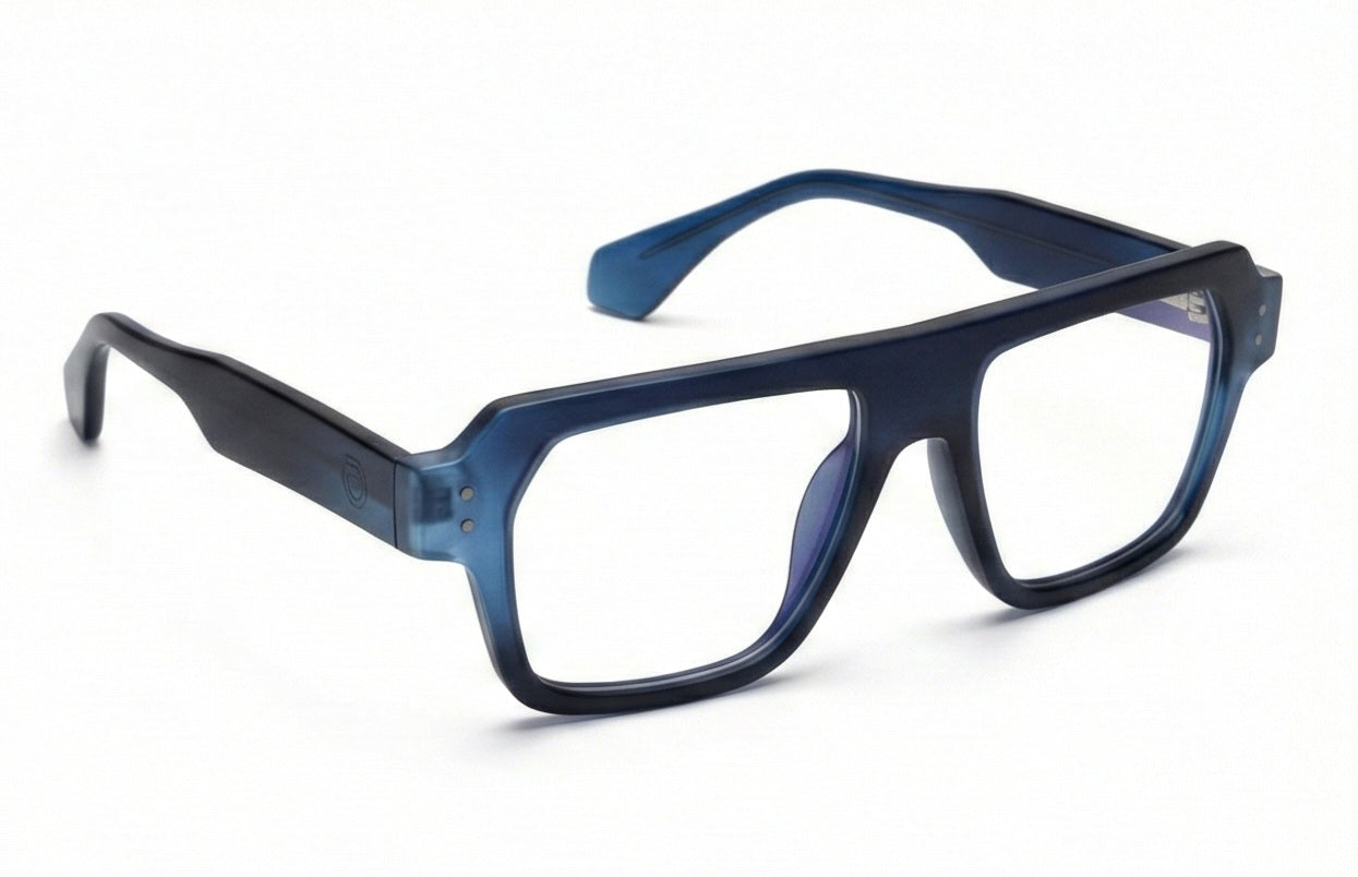 Matte Blue Square Frame