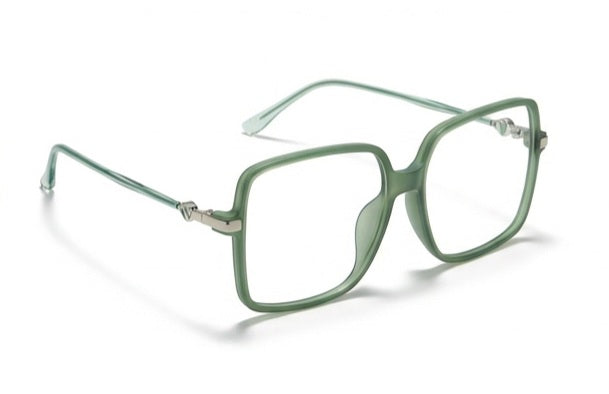 Clear & Gold Square Frame