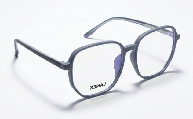 Clear & Gold Square Frame