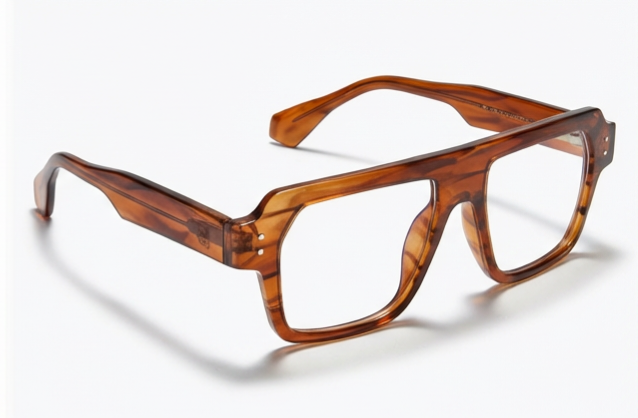 Matte Blue Square Frame