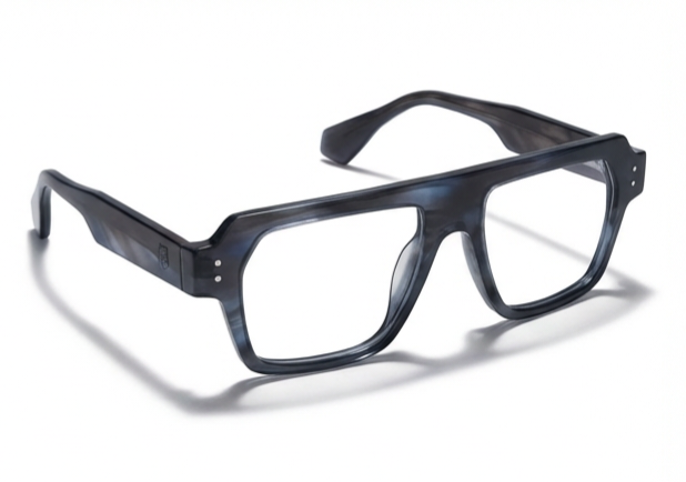 Matte Blue Square Frame