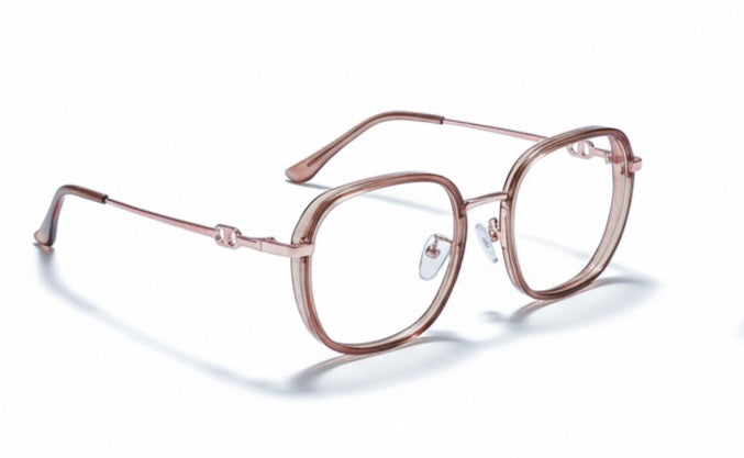 Olive Gold Metal Frame