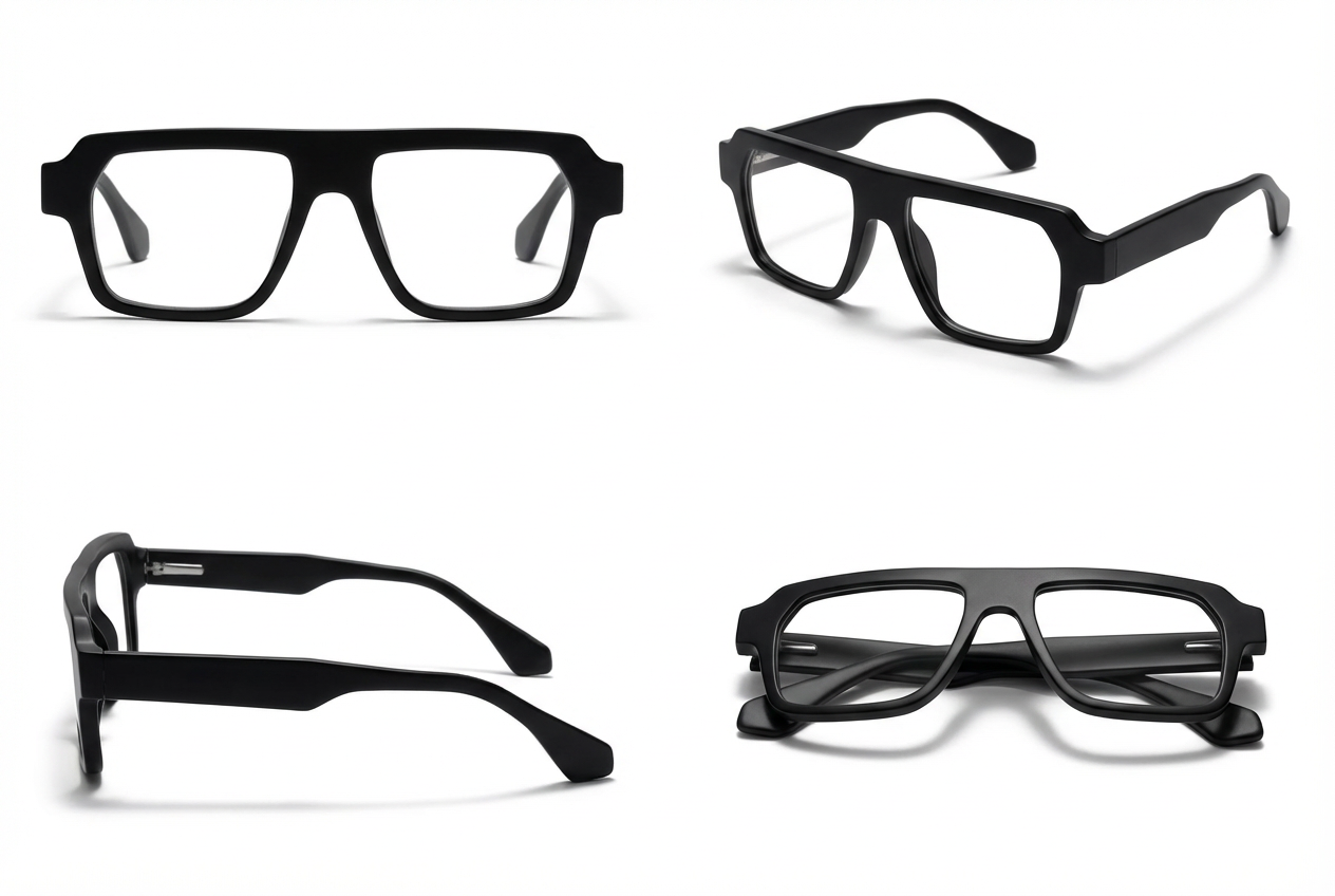 Matte Black Square  Frame