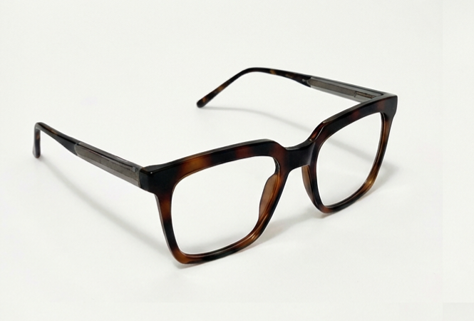 Blush Square Optical Frames