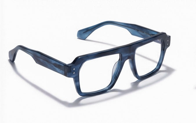 Matte Blue Square Frame