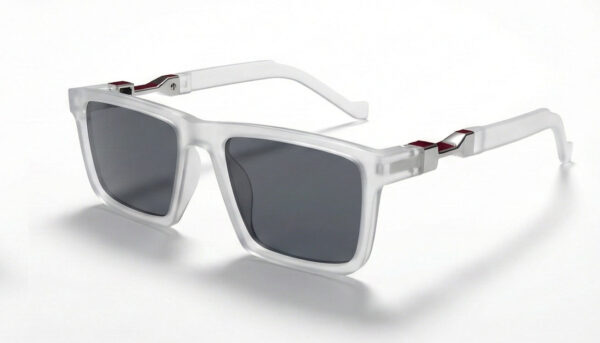 Clear Square Sunglasses