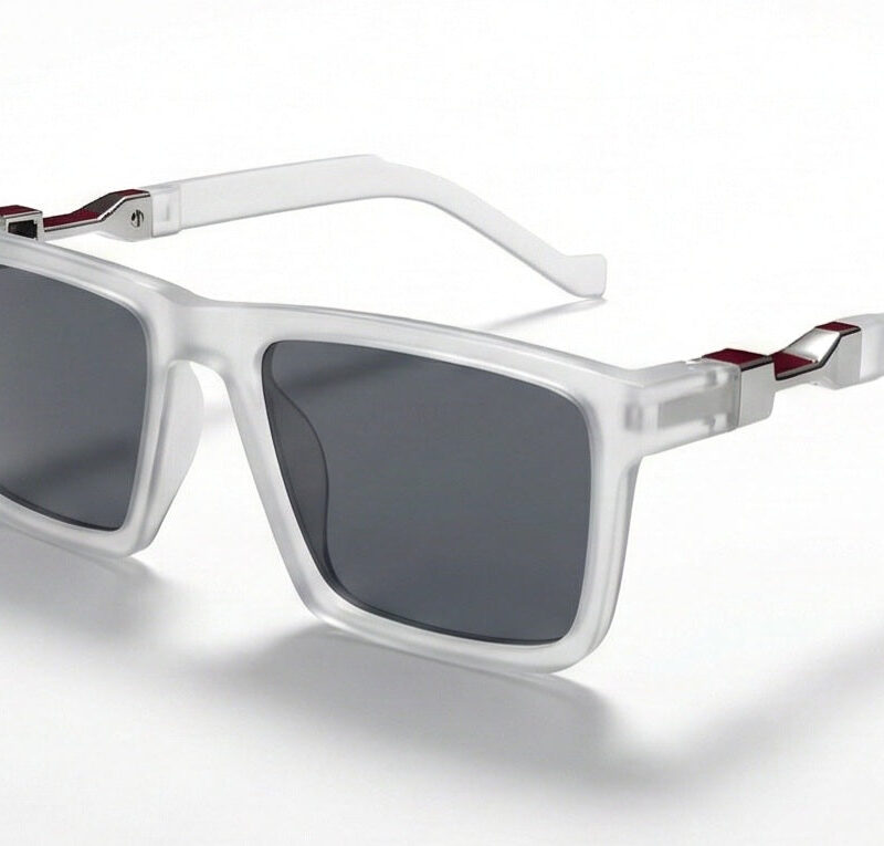 Clear Square Sunglasses