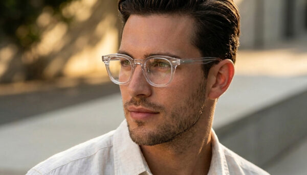 Clear Square Frame (Pure Acetate)
