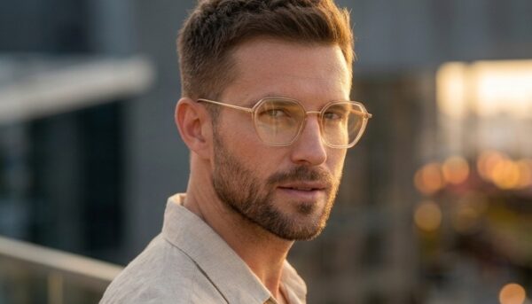 Metal Fashion Square Frame