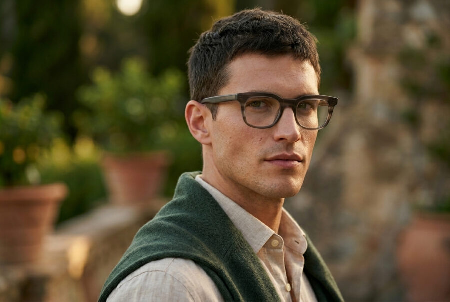 Classic Square Frames(acetate pure)