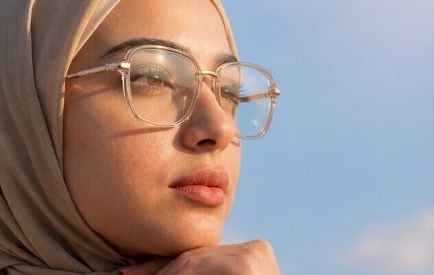Olive Gold Metal Frame