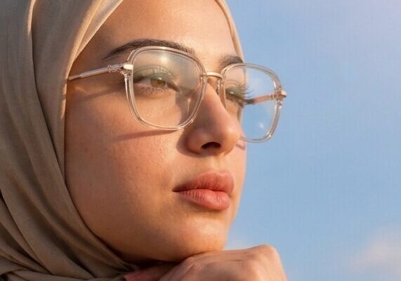 Olive Gold Metal Frame
