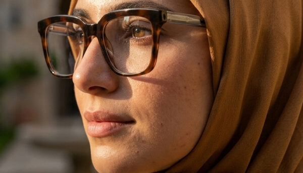 Blush Square Optical Frames