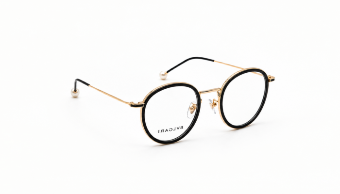 Round Black Metal Frame