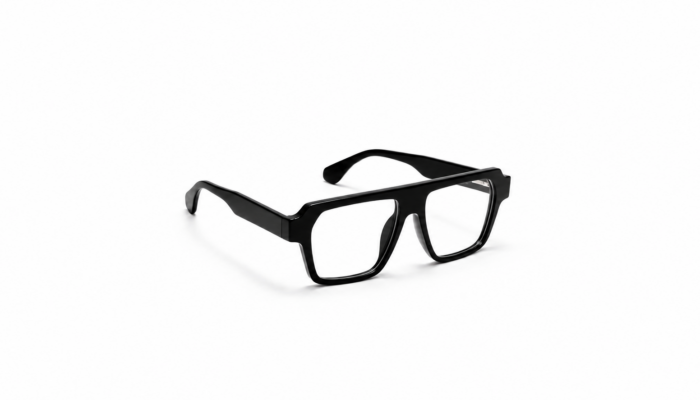 Matte Black Square Frame