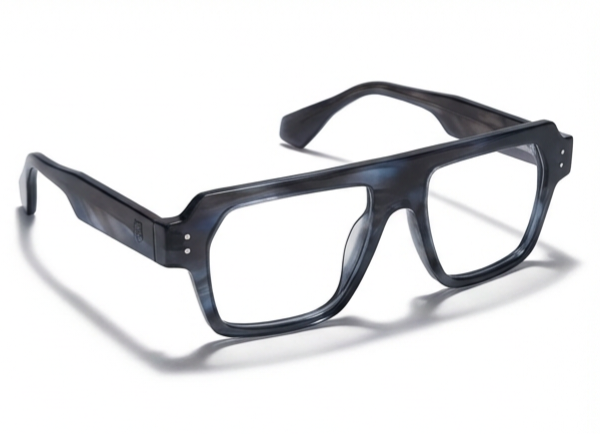 Matte Blue Square Frame