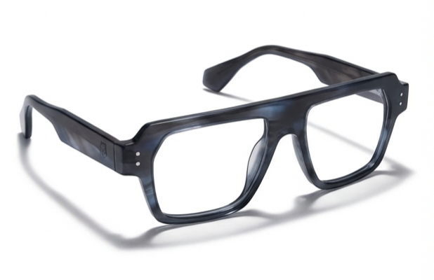 Matte Blue Square Frame