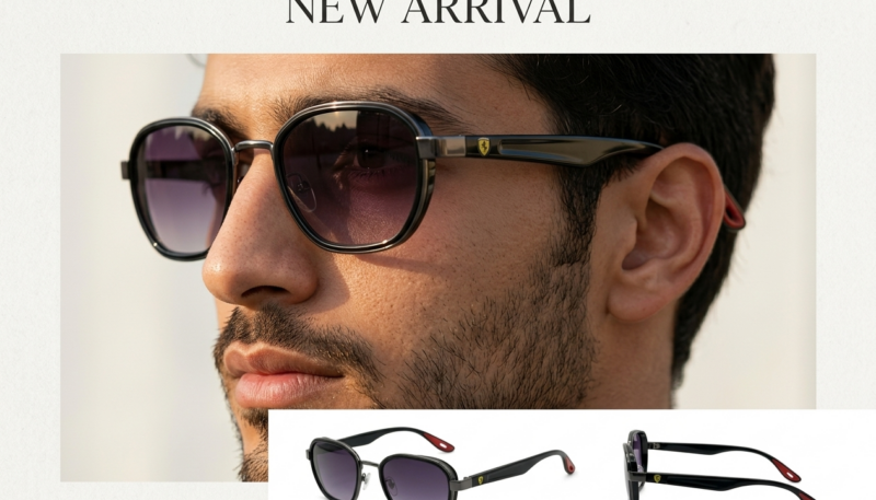 Ferrari Geometric Sunglasses