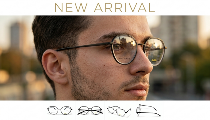 Classic Round Metal Frame Glasses