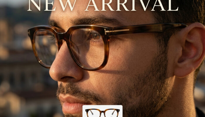 Brown Square Optical Frame