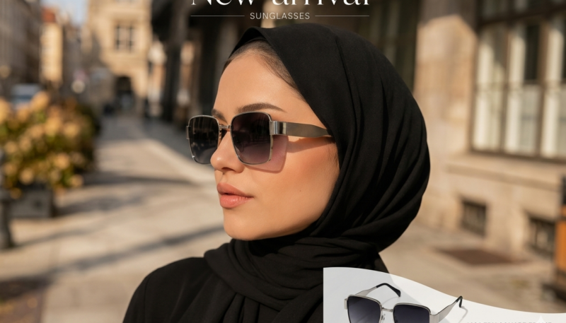 Metal Rectangular Sunglasses
